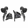 Shimano GRX ST-RX810 Paire De Manettes Frein/dérailleur 2x11 Avec Frein à Disque BR-RX810 (paire)