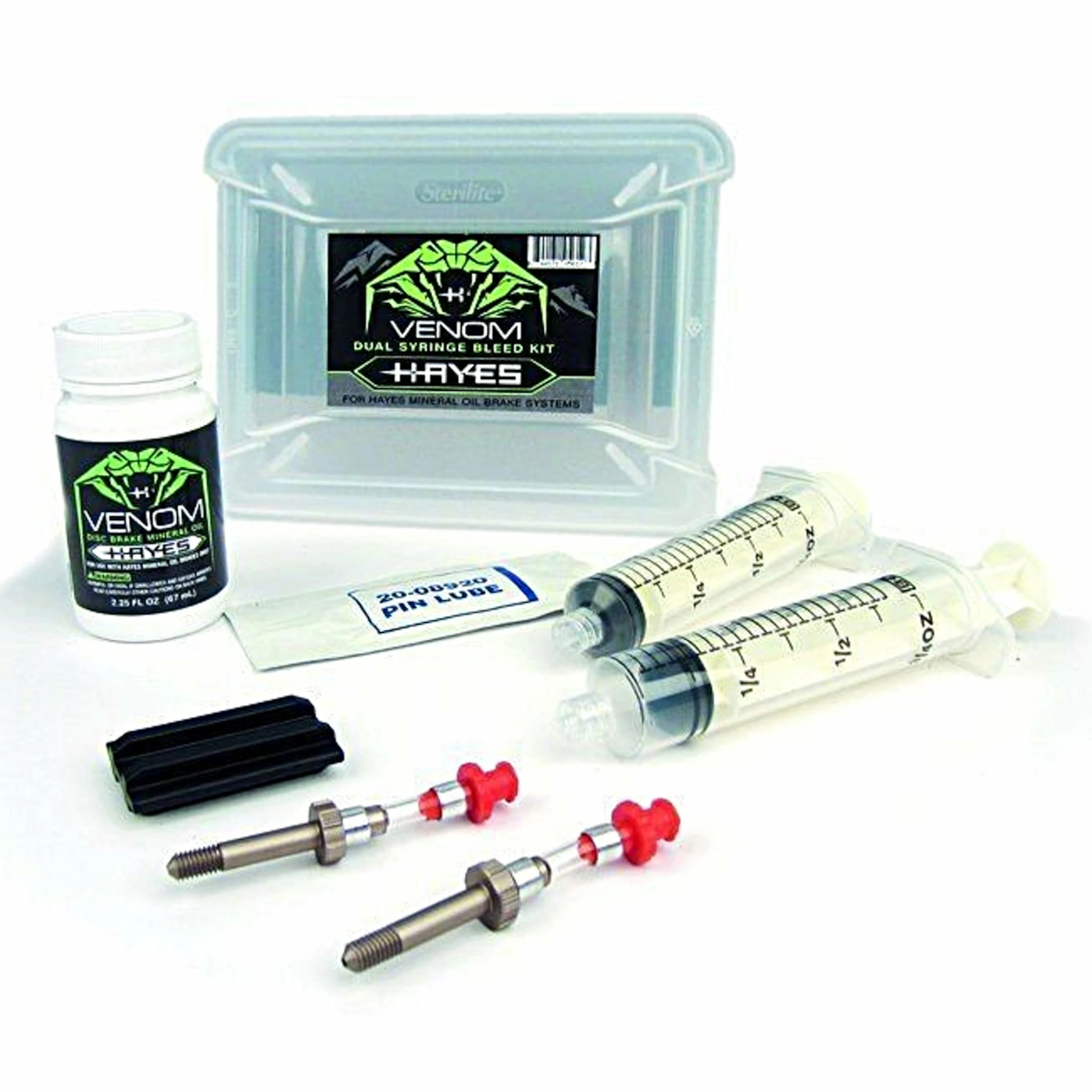 Hayes Pro Bleed Kit De Purge Venom Huile Minérale 3 Hayes Pro Bleed Kit De Purge Venom Huile Minérale